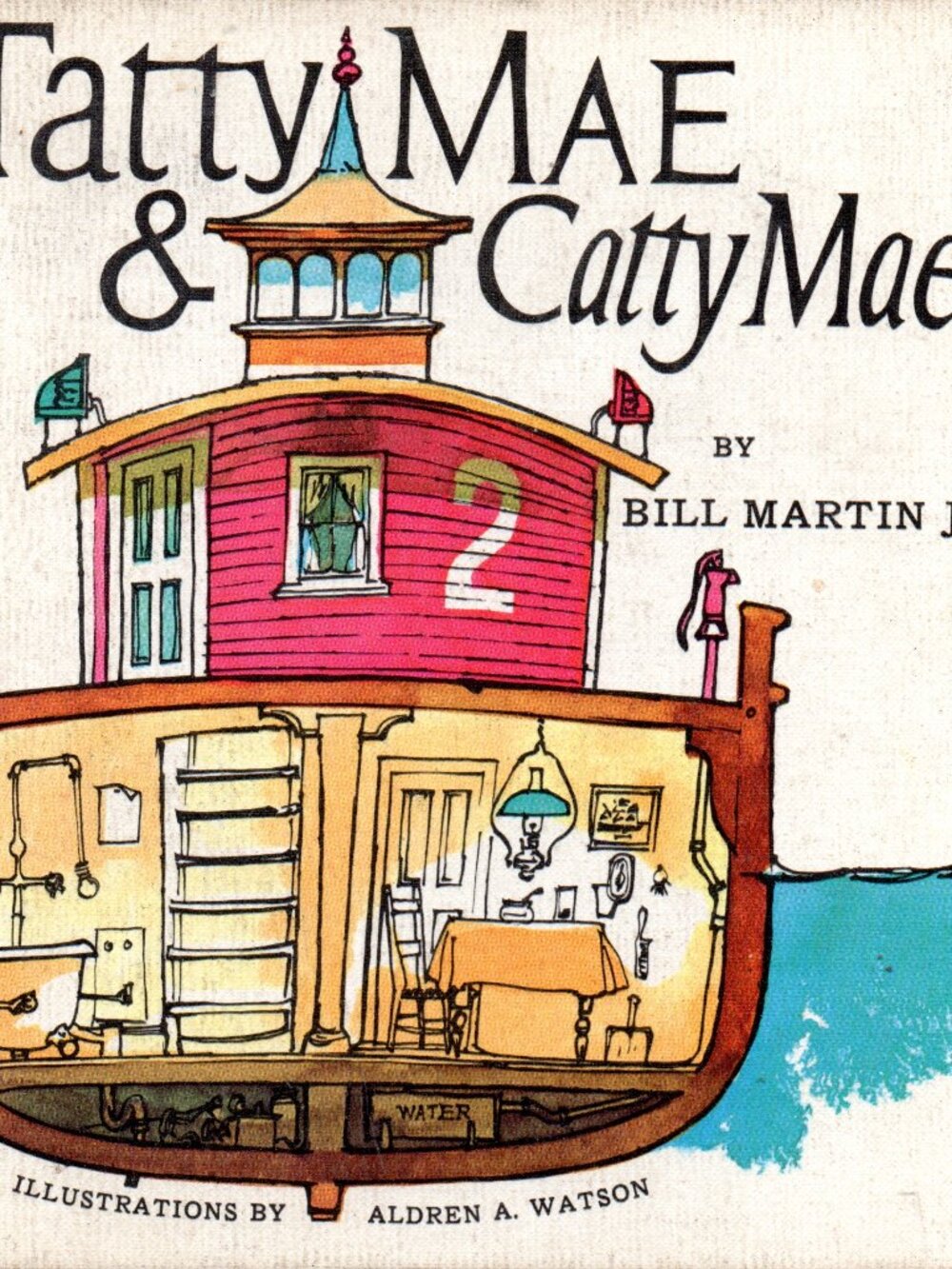 Vintage Children's Reader - Tatty Mae & Catty Mae